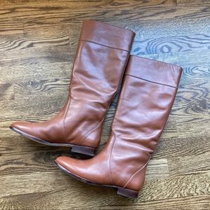 Jcrew Tall Riding Boot Brown 7.5